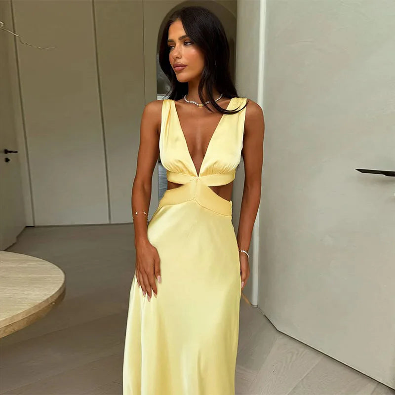 Tornova Sleek Maxi Dress