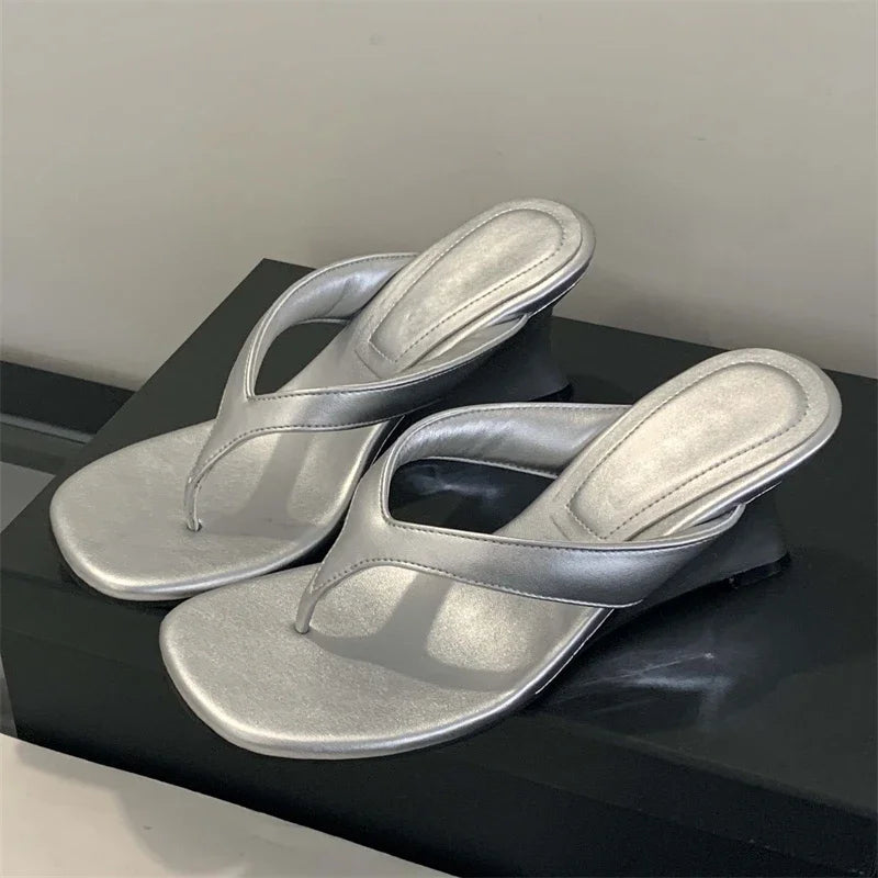 Classic Platform Wedge Sandals
