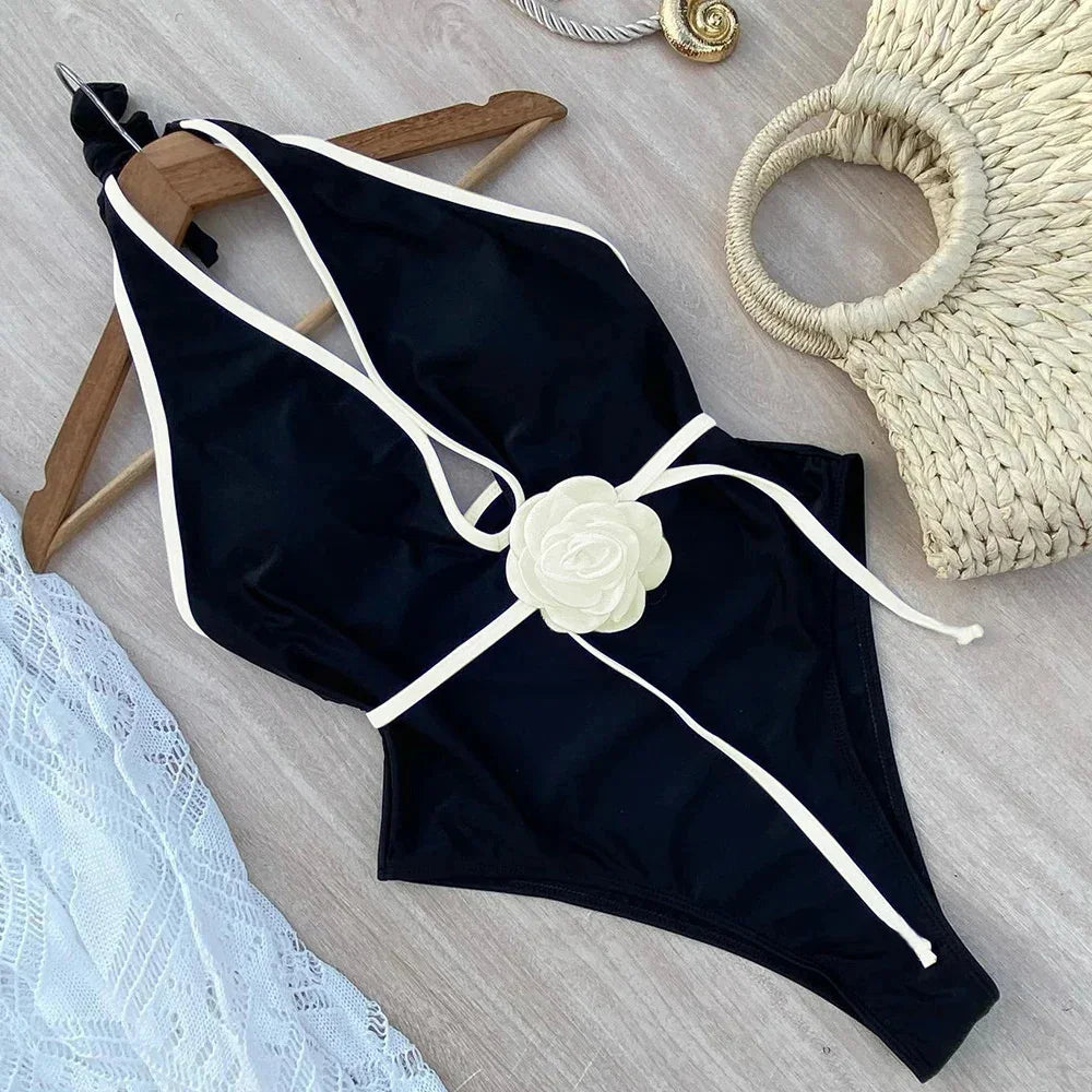 One-Piece Elegant Swimsuit
