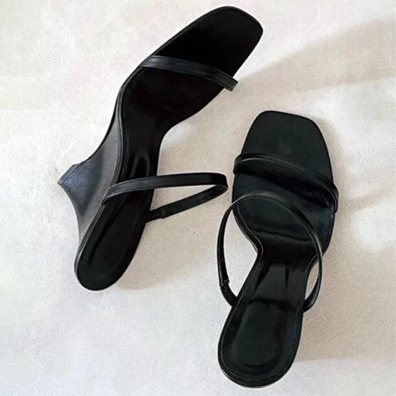 Timeless Wedge Heel Sandals – Sophisticated Slingback Design