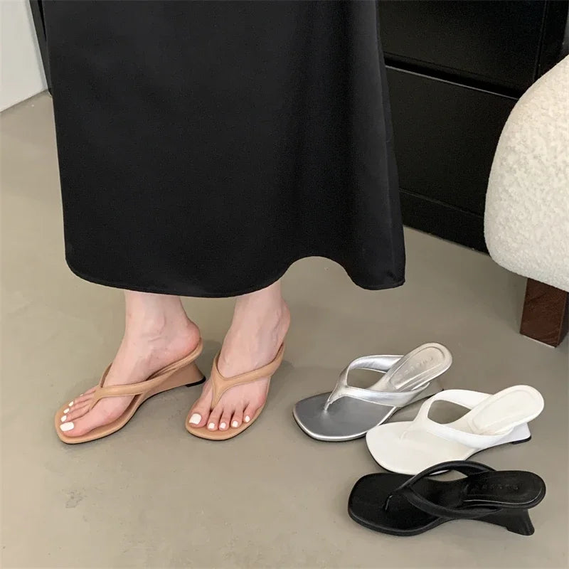 Classic Platform Wedge Sandals