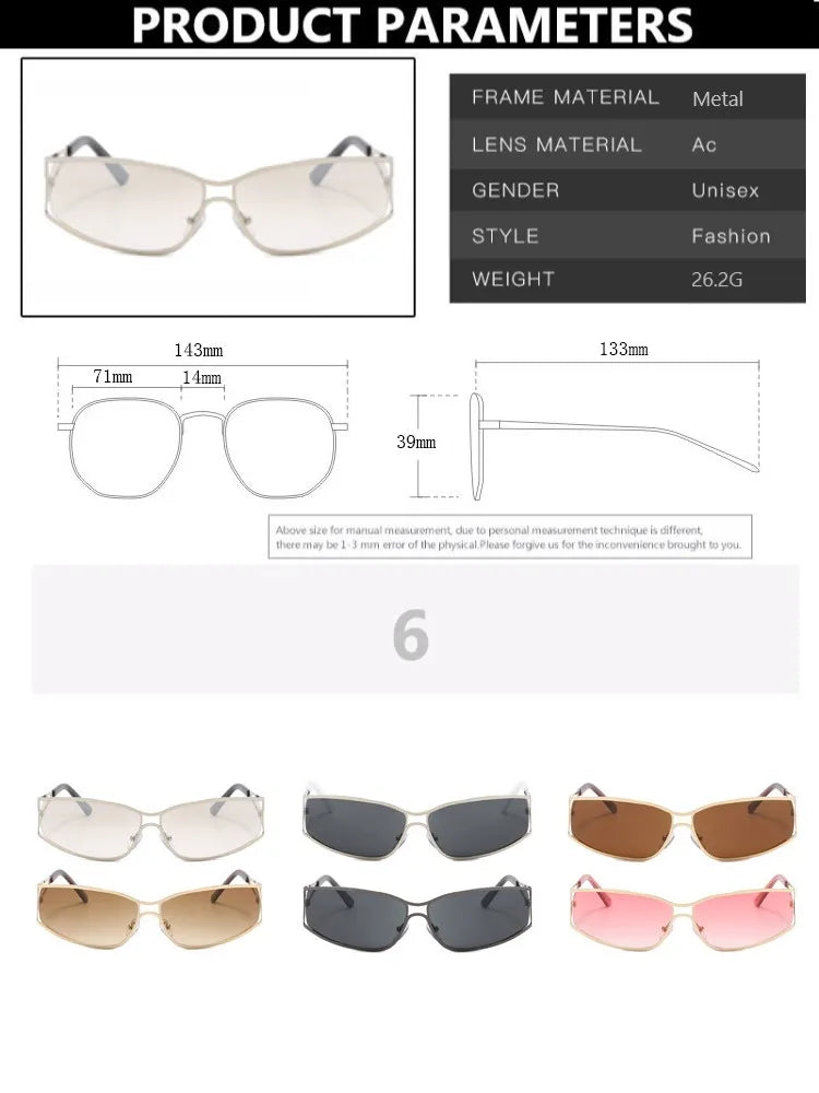 Nova Y2K Oversized Goggles