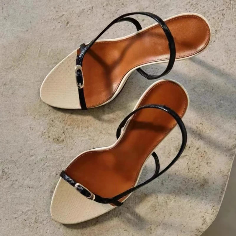 Refined Open-Toe Sandals
