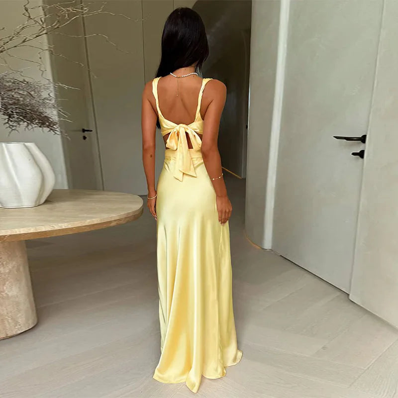 Tornova Sleek Maxi Dress
