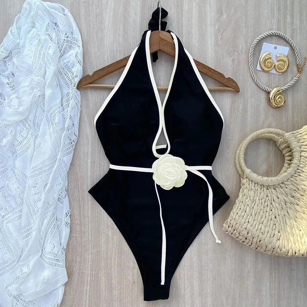 One-Piece Elegant Swimsuit