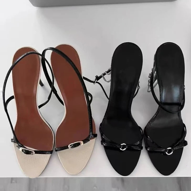 Refined Open-Toe Sandals