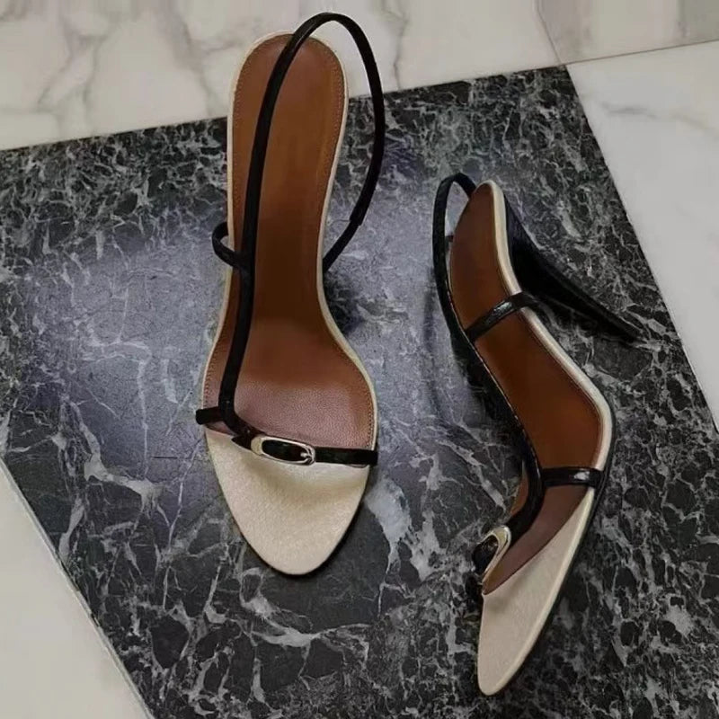 Refined Open-Toe Sandals