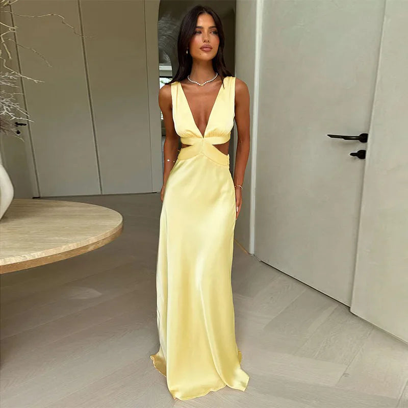 Tornova Sleek Maxi Dress
