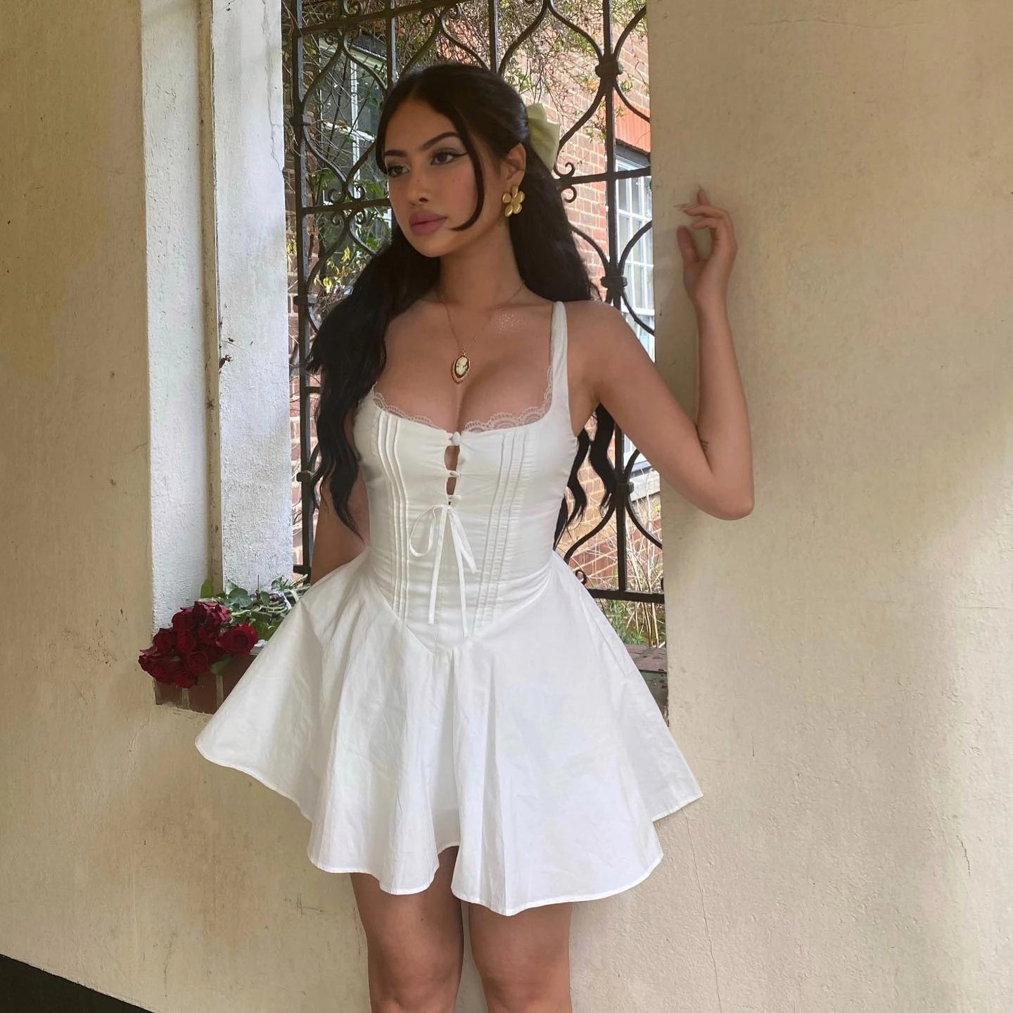 Golden Glow Dress - Sunlight Charm