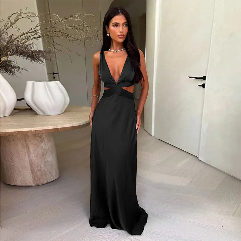 Tornova Sleek Maxi Dress