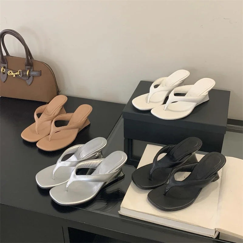 Classic Platform Wedge Sandals