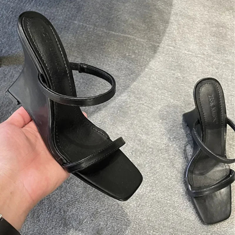 Timeless Wedge Heel Sandals – Sophisticated Slingback Design
