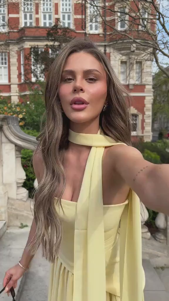 Goddess Glow Strapless Dress