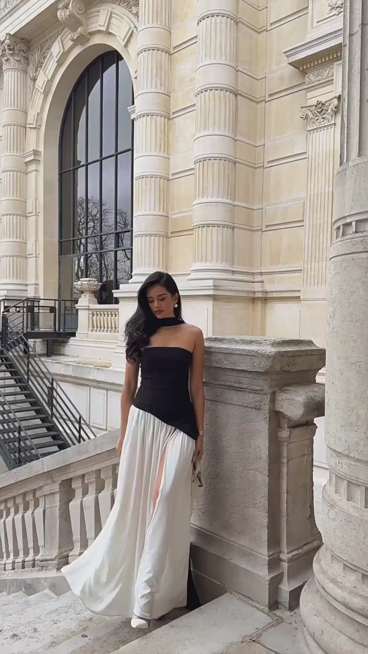 Goddess Glow Strapless Dress